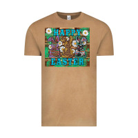 Vintage Camel easter happy easter western bunnies daisies Vintage Tee - Artiststas