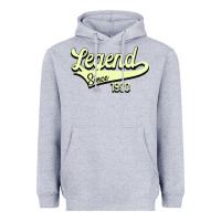 Heather Grey Legend Since 1966 Heavyweight Hoodie - Bettercallsaul