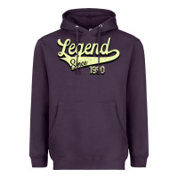 Plum Legend Since 1966 Heavyweight Hoodie - Bettercallsaul