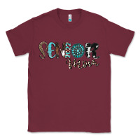Burgundy senior mom Classic Tee - CowhideDigitalArt