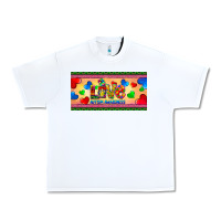 White love autism awareness license plate template Urban Heavy Tee - BarkalooDesign