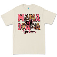 Mama Of Drama Girl Mom Premium Tee | Teevron