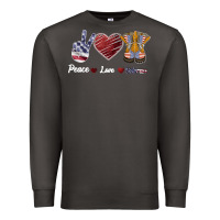 Smoke Peace Love Veteran Premium Sweatshirt - Bettercallsaul