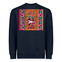 Navy love baby calf valentine's day Heavyweight Sweatshirt - Jasminsmagicworld