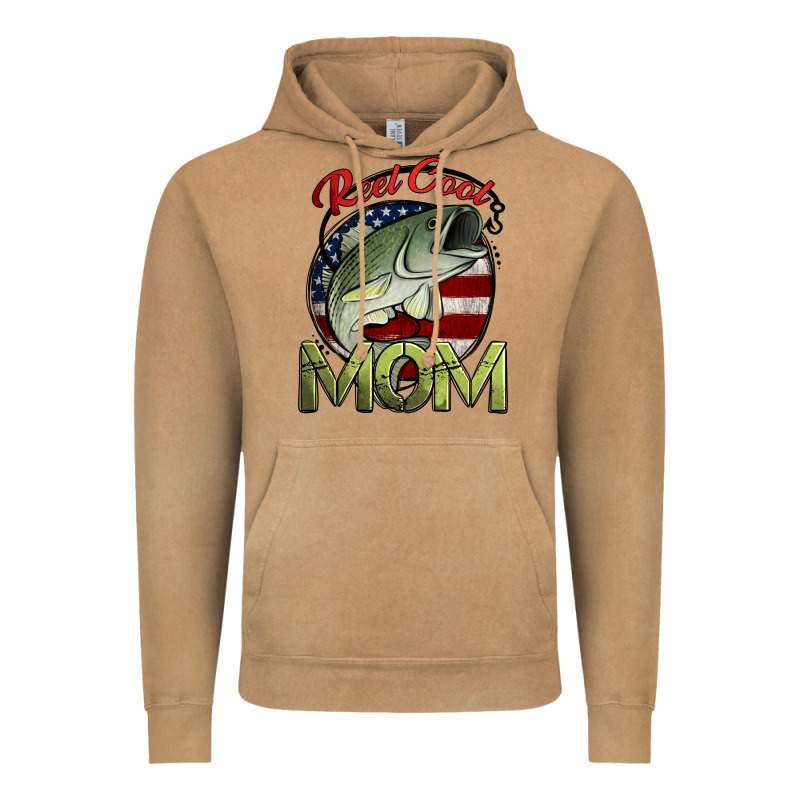 Reel Cool Mom Fishing Vintage Hoodie by Jasminsmagicworld | Teevron