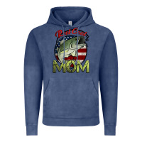 Vintage Denim reel cool mom fishing Vintage Hoodie - Jasminsmagicworld