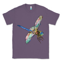 Lavender Dragon Fly Classic Tee - LillyAllenDesigns