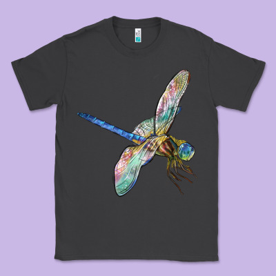 Dragon Fly Classic Tee Designed By Lillyallendesigns
