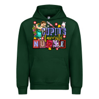 Forest Green cupids favorite nurse olivia Urban Hoodie - OliviaCreatesArt