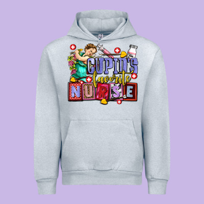 Cupids Favorite Nurse Olivia Urban Hoodie Designed By Oliviacreatesart