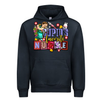 Navy cupids favorite nurse olivia Urban Hoodie - OliviaCreatesArt