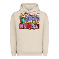 Pigment French Oak cupids favorite nurse olivia Urban Hoodie - OliviaCreatesArt