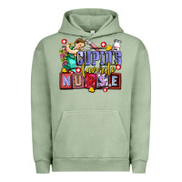 Pigment Oil Green cupids favorite nurse olivia Urban Hoodie - OliviaCreatesArt