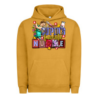 Pigment Peanut Butter cupids favorite nurse olivia Urban Hoodie - OliviaCreatesArt