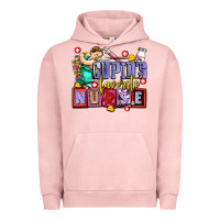 Pigment Salmon cupids favorite nurse olivia Urban Hoodie - OliviaCreatesArt