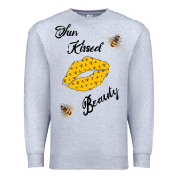 Heather Grey Sun Kissed Beauty Premium Sweatshirt - Bettercallsaul