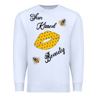 White Sun Kissed Beauty Premium Sweatshirt - Bettercallsaul