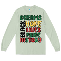Matcha dreams hope lives pride Long Sleeve Tee - MaliasSmallBusiness