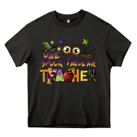 Asphalt one spook tacular teacher Heavy Core Tee - BarkalooDesign