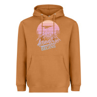 Meerkat The Adventure Begins Heavyweight Hoodie - Bettercallsaul