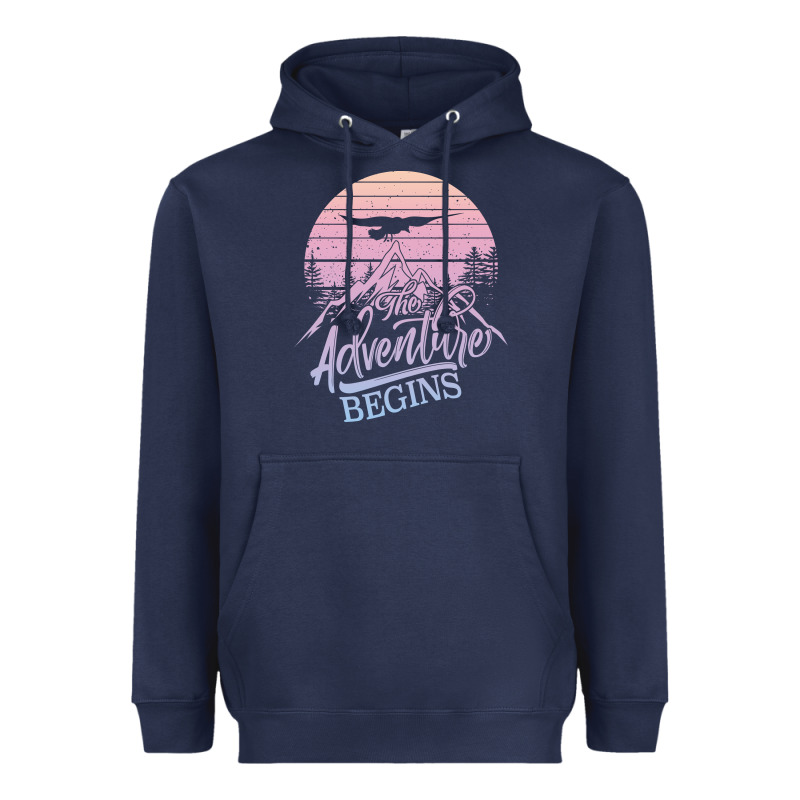 The Adventure Begins Heavyweight Hoodie by Bettercallsaul | Teevron