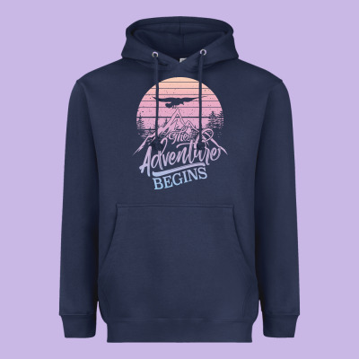 The Adventure Begins Heavyweight Hoodie Designed By Bettercallsaul