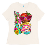 Bone love summer teacher Ladies Tee - texasbilliewilder
