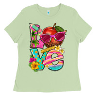 Matcha love summer teacher Ladies Tee - texasbilliewilder