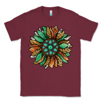 Burgundy thanksgiving fall sunflower Classic Tee - Jasminsmagicworld