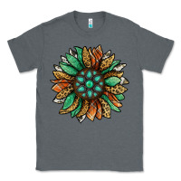 Charcoal Heather thanksgiving fall sunflower Classic Tee - Jasminsmagicworld