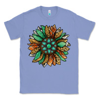 Colony Blue thanksgiving fall sunflower Classic Tee - Jasminsmagicworld