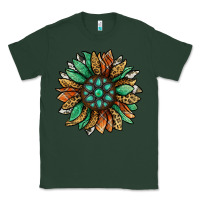 Sports Green thanksgiving fall sunflower Classic Tee - Jasminsmagicworld