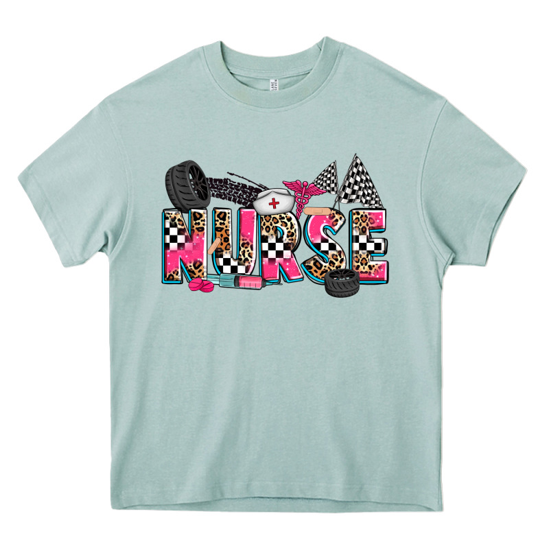 Race Nurse Heavy Core Tee by Zillion Design Studio | Teevron