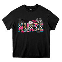 Black race nurse Heavy Core Tee - Zillion Design Studio