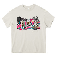 Cream race nurse Heavy Core Tee - Zillion Design Studio