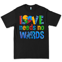 Black love needs no words autism Premium Tee - AdoDesignShop