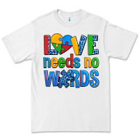 White love needs no words autism Premium Tee - AdoDesignShop