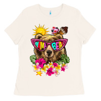 Bone mama bear summer Ladies Tee - texasbilliewilder