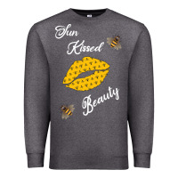 Charcoal Heather Sun Kissed Beauty Premium Sweatshirt - Bettercallsaul