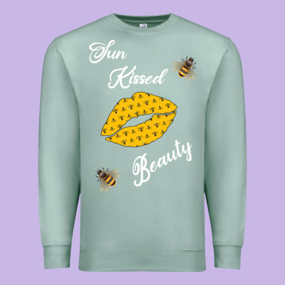 Sun Kissed Beauty Premium Sweatshirt Designed By Bettercallsaul