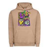 Pigment Burro love mardi gras Urban Hoodie - OliviaCreatesArt