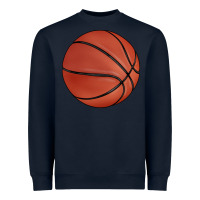 Navy basketball Heavyweight Sweatshirt - BarkalooDesign
