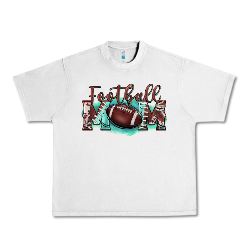 Football Mom Urban Heavy Tee by BarkalooDesign | Teevron
