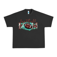 Pigment Black football mom Urban Heavy Tee - BarkalooDesign