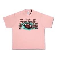 Salmon football mom Urban Heavy Tee - BarkalooDesign