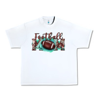 White football mom Urban Heavy Tee - BarkalooDesign
