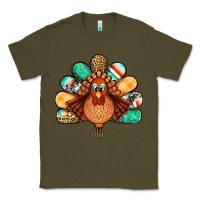 Army Green thanksgiving turkey Classic Tee - Jasminsmagicworld