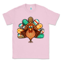 Bubblegum Pink thanksgiving turkey Classic Tee - Jasminsmagicworld