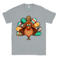 Heather Grey thanksgiving turkey Classic Tee - Jasminsmagicworld