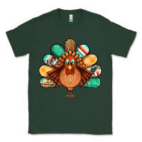 Sports Green thanksgiving turkey Classic Tee - Jasminsmagicworld